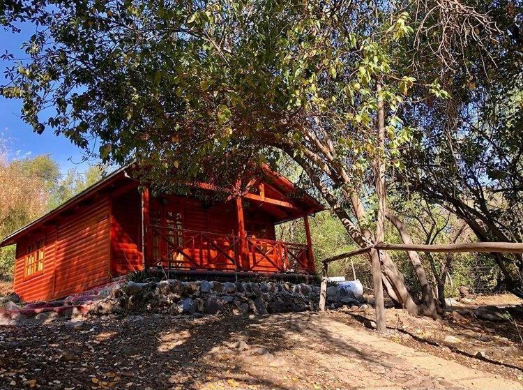 Rancho El Chilcal Cabanas Con Vista Al Rio Сан-Альфонсо Экстерьер фото